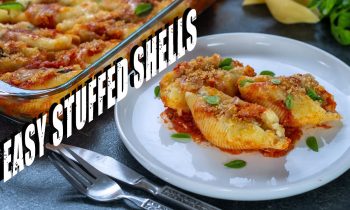 Easy Three Cheese Stuffed Shells