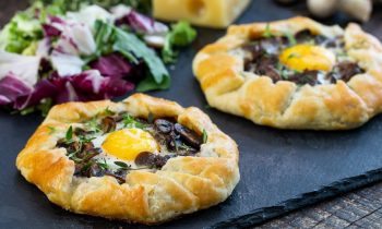 Mushroom Egg Galette