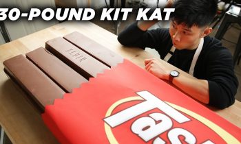 I Made A Giant 30-Pound Kit Kat