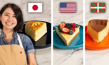 Japanese vs. Basque vs. American Cheesecake