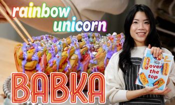 Rainbow Unicorn Babka