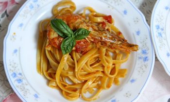 Linguine with Shrimp – by Uncle Tony (in Italy)