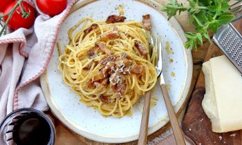 10 Minute Classic Carbonara Recipe – with Laura Vitale and Uncle Tony!