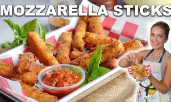 Super Easy Homemade Mozzarella Sticks!