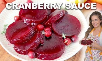 Jellied Cranberry Sauce – Easy Recipe – Better Than Store Bought!