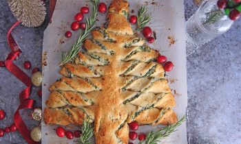 Spinach Dip Christmas Tree