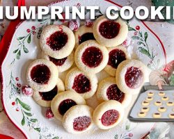 Thumbprint Cookies Cookies – Super Easy Holiday Recipe