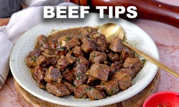 Garlic Beef Tips and Gravy – 20 Minute Recipe!