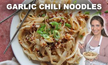 10 Minute Garlic Chili Noodles – Super Easy Recipe!