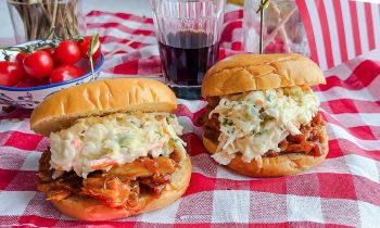 BBQ Pulled Chicken Sandwiches – The Easy Way!