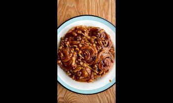 Miso Orange Sticky Buns