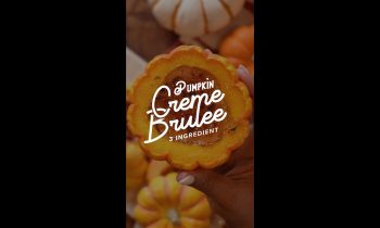 3-Ingredient Pumpkin Creme Brulee