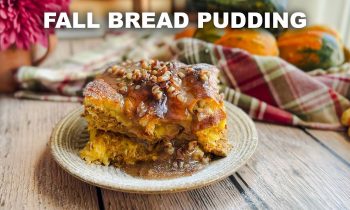 Pumpkin & Praline Bread Pudding Recipe | Quick and Delicious!