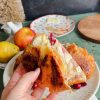 Thanksgiving Croissant Sandwich , the BEST leftover idea!