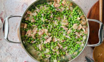 Peas and Pancetta